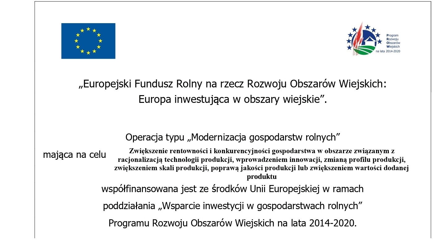 Europejski Fundusz Rolny na rzecz Rozwoju Obszarów Wiejskich